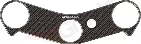 Onedesign PVC kolfiber motorcykelstyre hylla dekal - PPSY10P 