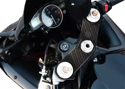 Naklejka na półkę kierownicy motocykla Onedesign PVC Carbon Fiber -3
