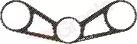 Onedesign PVC Carbon Fiber motorfiets stuurplank sticker - PPSB15P 