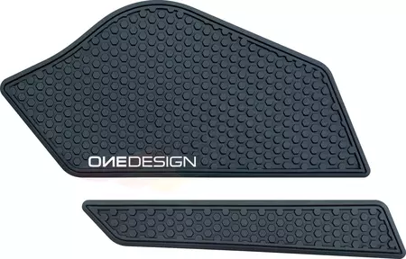 Onedesign PVC Carbon Fiber nálepka na riadidlá motocykla-2