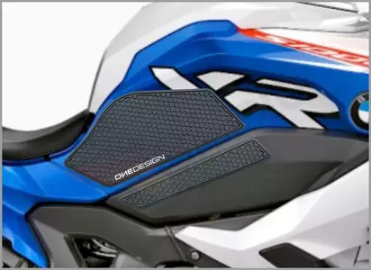 Onedesign PVC Carbon Fiber nálepka na riadidlá motocykla-3