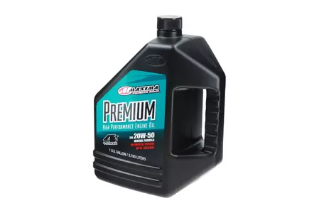 Olej silnikowy Maxima Racing Premium High Performance 4T 20W-50 Mineralny 3.785L - 359128