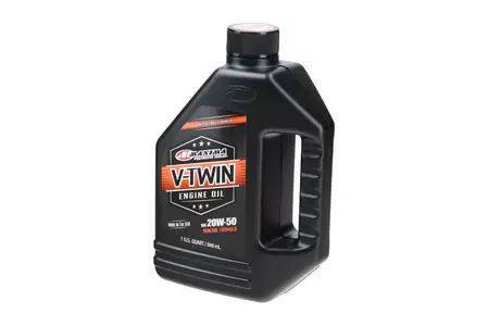 Maxima Racing V-Twin 4T 20W-50 mineralsk motorolie 946 ml - 30-06901