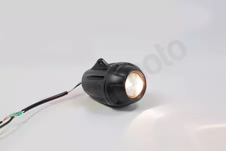 Lamppu - halogeeni - valopalkki linssillä musta-3