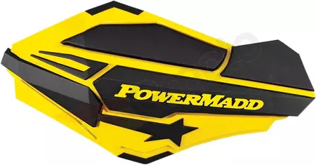 Powermadd/Cobra Star Series 22mm 7/8 Suzuki kézvédők sárga és fekete színben - 34406
