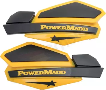 Handbary osłony dłoni Powermadd/Cobra 22mm 7/8 Star Series żółto-czarne