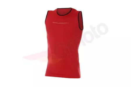 Pánské tričko Brubeck 3D Run Pro bez rukávů Red XL