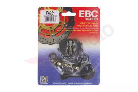 Plaquettes de frein EBC FA 251 (2 pièces) - FA251
