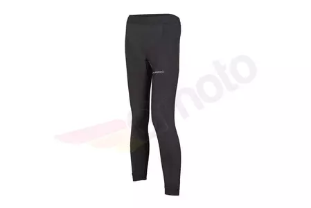Pantaloncini da ciclismo donna lunghi con fodera Brubeck nero XL