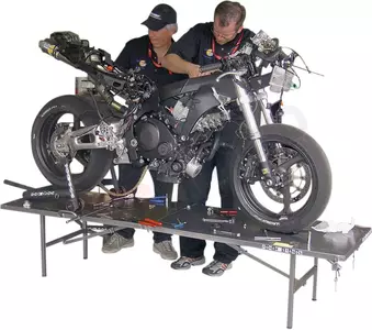 Platforma motocyklowa Powerstands Racing Power Platform srebrna -1