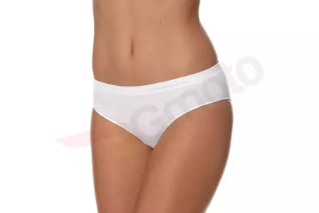 Naisten alushousut Brubeck Hipster Comfort Cotton valkoinen XL