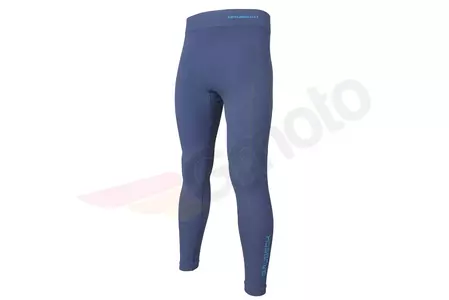 Moške hlače Brubeck Thermo z dolgimi hlačnicami mornarsko modre XL