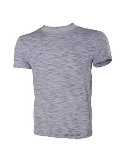 Vīriešu t-krekls ar īsām piedurknēm Brubeck Fusion pelnu krāsā XXL-3