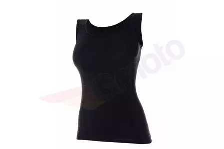 Camiseta sin mangas de mujer Brubeck Comfort Wool negro XL-3