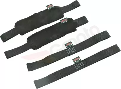 Cinturones blandos de piel de oveja Powertye negro - 41192