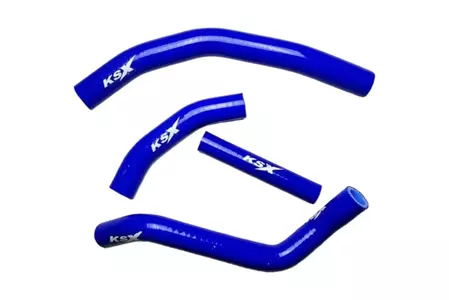 Tuyaux de radiateur KSX couleur bleu - WM107B