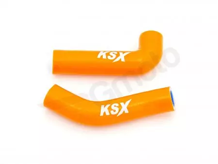 Mangueras de radiador KSX Color naranja - WM056O