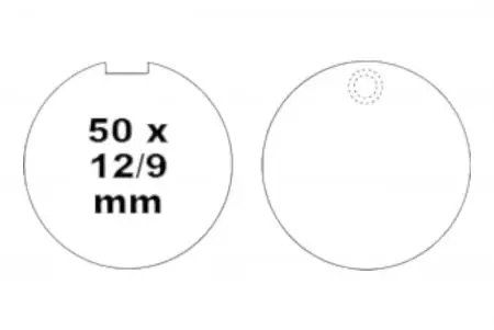 Pastiglie freno EBC FA 055 (2 pezzi) - FA055