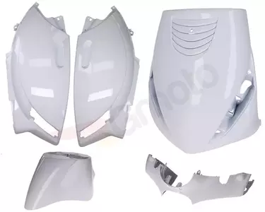 Verkleidungskit weiß glänzend für Piaggio Zip 2 AC 2000-