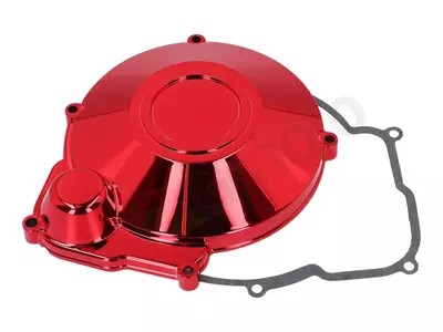 Lichtmaschinendeckel / Zündungsdeckel rot für Minarelli AM6 Motorroller