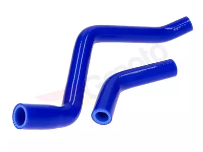 Silikonowe węże chłodnicy niebieskie RX SX Senda