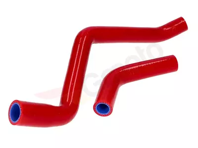 Silikonowe węże chłodnicy czerwone RX SX Senda