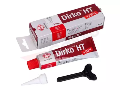 Dirko HT Silicone rouge 315°C 70ml