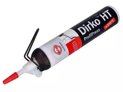 Dirko HT Silicone ProfiPress noir 315°C 200ml
