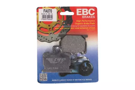 Zavorne ploščice EBC FA 070 (2 kosa) - FA070