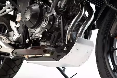 Mootori kate mootori plaat SW-Motech Honda CB500X 18- must hõbedane - MSS.01.919.10000