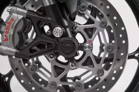 SW-Motech Deslizadores de suspensión delantera negros modelos Ducati-2