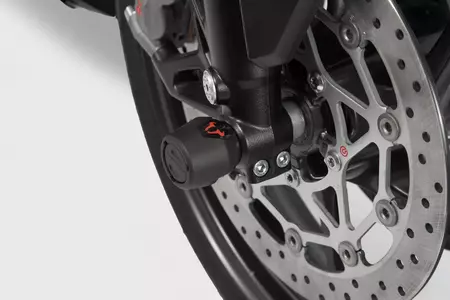 SW-Motech Deslizadores de suspensión delantera negros modelos Ducati-5