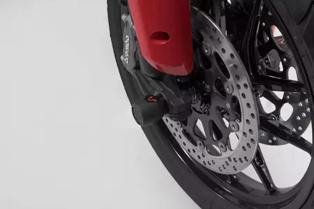 SW-Motech Ducati Multistrada V4 20 - Deslizadores da suspensão dianteira pretos-3