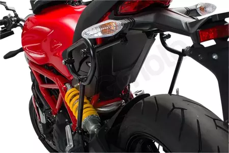 SLC αριστερή πλαϊνή σχάρα SW-Motech Ducati Monster 1200 S 17- μαύρο - HTA.22.885.10000