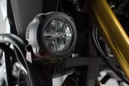 Zestaw lamp przeciwmgłowych EVO SW-Motech Honda CRF1000L CRF1100L mocowane na gmolach czarny