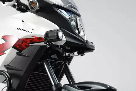 SW-Motech Honda CB500X komplet za pritrditev luči 13-18 črna-3