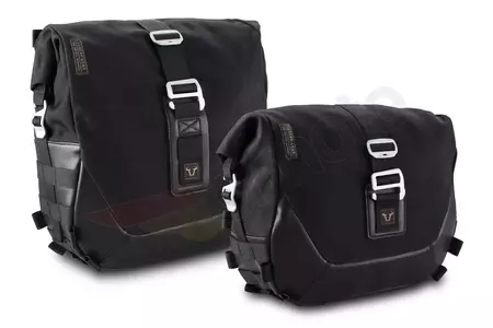 Legend Gear Black Edition SW-Motech Royal Enfield Himalayan 18- schwarzer Packtaschen- und Gepäckträgersatz - BC.HTA.41.789.20100