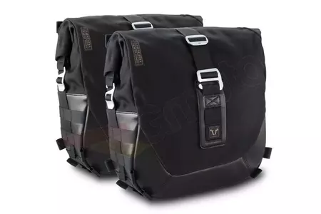 Legend Gear Black Edition SW-Motech Triumph Bonneville T100 kit sacoches et porte-bagages 04-16 noir - BC.HTA.11.509.20300