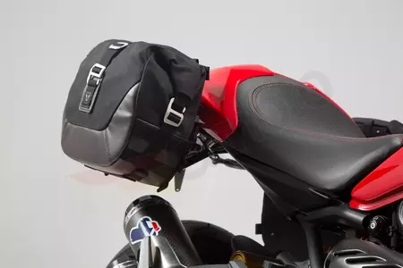 Legend Gear SW-Motech Ducati Monster 1200 S 16- brun taske- og bagagebærersæt - BC.HTA.22.885.20000