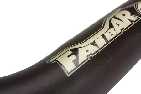 Renthal 28.6mm Fatbar MX 36 Villopoto Stewart stūres melnas ar sūkli-2