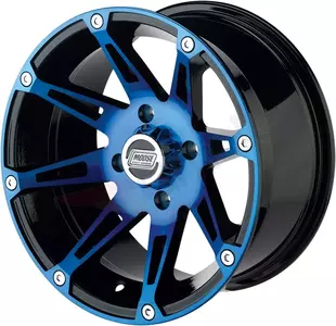Moose Utility 387X blå 12 x 7 TR-412 4/364+3 ATV-hjul i aluminium-3
