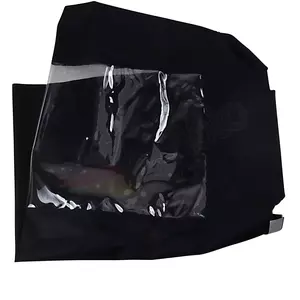 Tylne okno winylowe zasłona tylna kabiny UTV Moose Utility czarny - KM610RW-11 