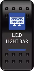 Interrupteur de barre lumineuse Moose Utility LED Noir-3