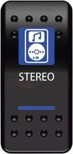 Przełącznik Stereo Moose Utility czarny - MOOSE STR-PWR 