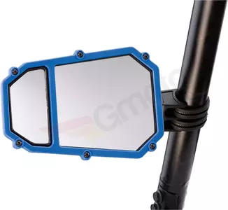 Moose Utility marco de espejo lateral izquierda/derecha azul mate - ES2-BLUE 