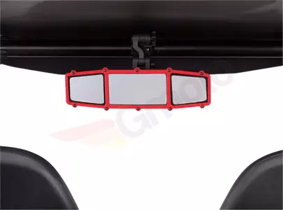 Moose Utility UTV oglindă retrovizoare Accent Plăcuțe roșu mat - ESCTR-RED 