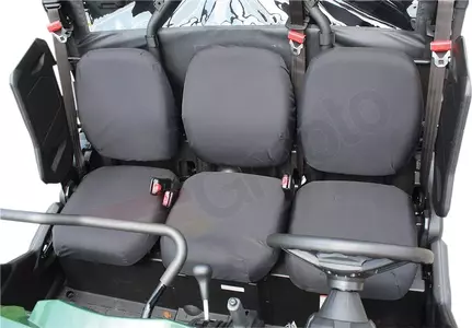 Coberturas do assento e do encosto em nylon 600D Moose Utility preto-2