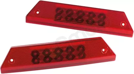 Crvena LED stražnja svjetla UTV Moose Utility set - 100-1201-PU 