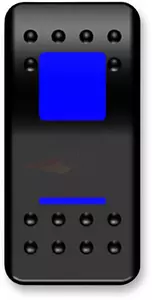 Moose Utility tillbehörsbrytare svart/blå LED - MOOSE PWR-GNB 