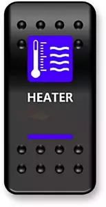 Moose Utility sildītāja piederumu slēdzis melns/zils/balts LED diode - MOOSE HTR-PWR 